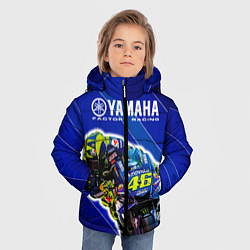 Куртка зимняя для мальчика Valentino Rossi, цвет: 3D-светло-серый — фото 2