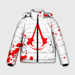 Куртка зимняя для мальчика Assassin’s Creed, цвет: 3D-черный
