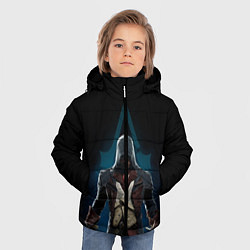 Куртка зимняя для мальчика Assassin’s Creed, цвет: 3D-светло-серый — фото 2