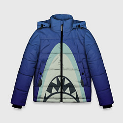 Куртка зимняя для мальчика IKEA Shark, цвет: 3D-черный