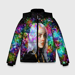 Куртка зимняя для мальчика Billie Eilish, цвет: 3D-черный