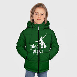 Куртка зимняя для мальчика Пегий дудочник, цвет: 3D-красный — фото 2