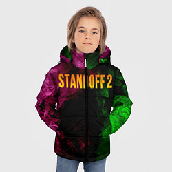 Куртка зимняя для мальчика STANDOFF 2, цвет: 3D-черный — фото 2
