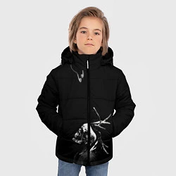 Куртка зимняя для мальчика Suicide Boys, цвет: 3D-черный — фото 2