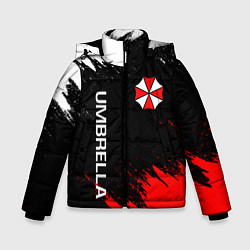 Куртка зимняя для мальчика UMBRELLA CORP, цвет: 3D-красный