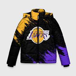 Куртка зимняя для мальчика LA LAKERS, цвет: 3D-красный