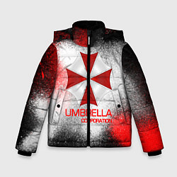 Куртка зимняя для мальчика UMBRELLA CORP, цвет: 3D-красный