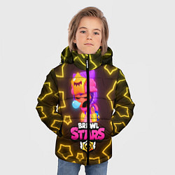 Куртка зимняя для мальчика Brawl Stars Sandy, цвет: 3D-светло-серый — фото 2