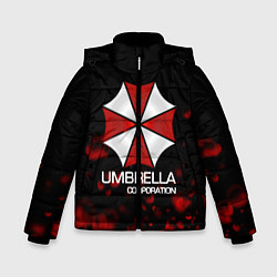 Куртка зимняя для мальчика UMBRELLA CORP, цвет: 3D-красный