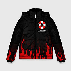 Куртка зимняя для мальчика UMBRELLA CORPORATION, цвет: 3D-красный