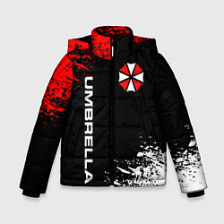 Куртка зимняя для мальчика UMBRELLA CORPORATION, цвет: 3D-светло-серый