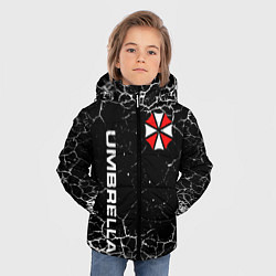 Куртка зимняя для мальчика UMBRELLA CORPORATION, цвет: 3D-красный — фото 2
