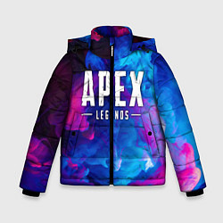 Куртка зимняя для мальчика APEX LEGENDS, цвет: 3D-черный