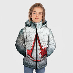 Куртка зимняя для мальчика Assassins Creed, цвет: 3D-черный — фото 2