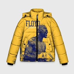 Куртка зимняя для мальчика Floyd, цвет: 3D-черный