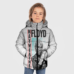 Куртка зимняя для мальчика Флойд Мейвезер, цвет: 3D-красный — фото 2