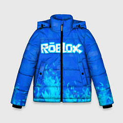 Куртка зимняя для мальчика Roblox, цвет: 3D-черный