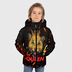 Куртка зимняя для мальчика The Queen, цвет: 3D-черный — фото 2