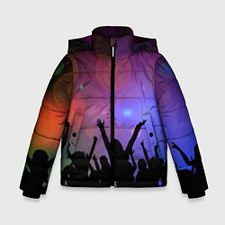 Куртка зимняя для мальчика Пати, цвет: 3D-черный