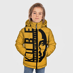 Куртка зимняя для мальчика Kobe Mamba mentality, цвет: 3D-светло-серый — фото 2