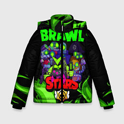 Куртка зимняя для мальчика BRAWL STARS ROBO-TEAM, цвет: 3D-черный