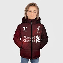 Куртка зимняя для мальчика Liverpool, цвет: 3D-красный — фото 2