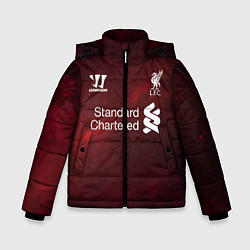 Куртка зимняя для мальчика Liverpool, цвет: 3D-черный