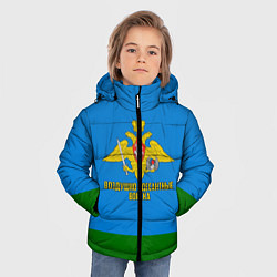 Куртка зимняя для мальчика Воздушно - десантные войска, цвет: 3D-красный — фото 2