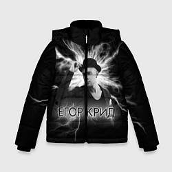 Куртка зимняя для мальчика Егор Крид, цвет: 3D-черный