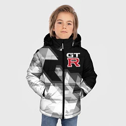 Куртка зимняя для мальчика NISSAN GTR, цвет: 3D-черный — фото 2