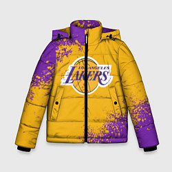 Куртка зимняя для мальчика LA LAKERS KOBE BRYANT, цвет: 3D-красный