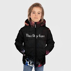 Куртка зимняя для мальчика THREE DAYS GRACE, цвет: 3D-черный — фото 2