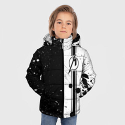 Куртка зимняя для мальчика Metallica, цвет: 3D-красный — фото 2