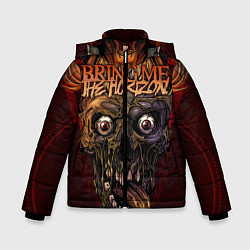 Куртка зимняя для мальчика Bring Me the Horizon, цвет: 3D-черный