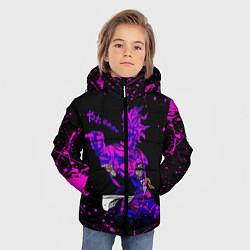 Куртка зимняя для мальчика JOJOS BIZARRE ADVENTURE, цвет: 3D-черный — фото 2