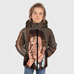 Куртка зимняя для мальчика 10TH DOCTOR WHO, цвет: 3D-черный — фото 2