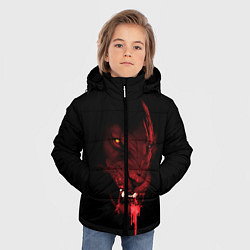 Куртка зимняя для мальчика Lion, цвет: 3D-черный — фото 2