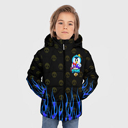 Куртка зимняя для мальчика Brawl stars MRP, цвет: 3D-черный — фото 2