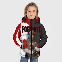 Куртка зимняя для мальчика IKONIK, цвет: 3D-черный — фото 2