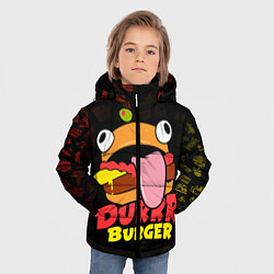 Куртка зимняя для мальчика Fortnite Durrr Burger, цвет: 3D-красный — фото 2