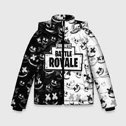 Куртка зимняя для мальчика Fortnite & Marshmello, цвет: 3D-черный