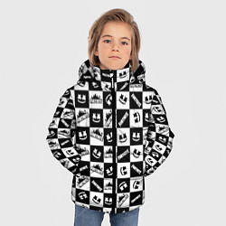 Куртка зимняя для мальчика Fortnite&Marshmello, цвет: 3D-светло-серый — фото 2