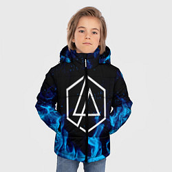 Куртка зимняя для мальчика LINKIN PARK, цвет: 3D-светло-серый — фото 2