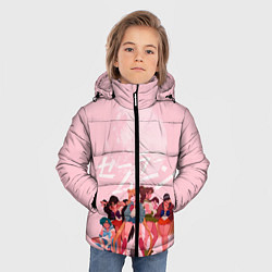 Куртка зимняя для мальчика PINK SAILOR MOON, цвет: 3D-красный — фото 2