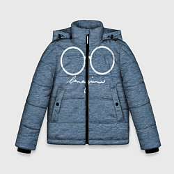 Куртка зимняя для мальчика Imagine John Lennon, цвет: 3D-светло-серый