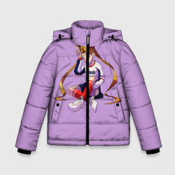 Куртка зимняя для мальчика Cool Girl, цвет: 3D-черный