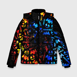 Куртка зимняя для мальчика MARSMELLO FIRE, цвет: 3D-черный