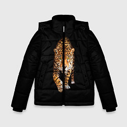 Куртка зимняя для мальчика Ягуар, цвет: 3D-светло-серый