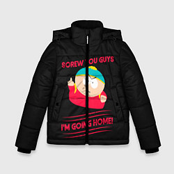 Куртка зимняя для мальчика Cartman, цвет: 3D-черный
