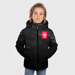 Куртка зимняя для мальчика Russia - Инферно, цвет: 3D-черный — фото 2